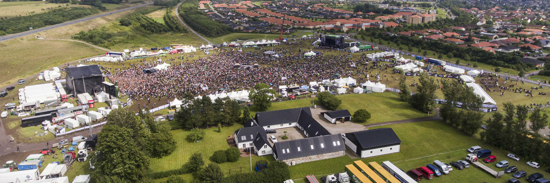 Grøn Koncert i Næstved set foroven